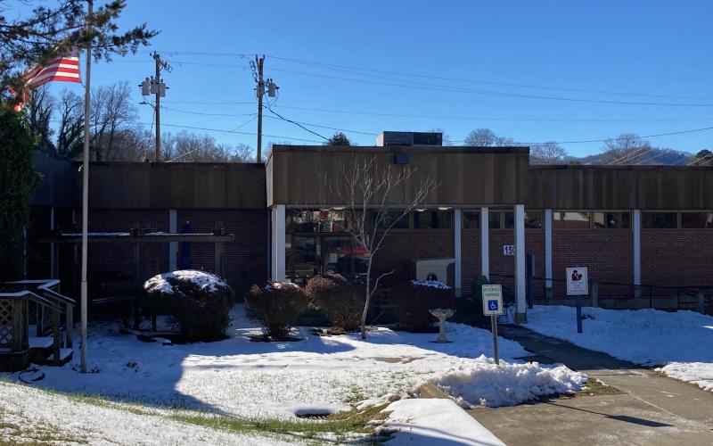 Marianna Black Libary in Bryson City will see renovations this spring. During the first phase of construction, access will be from the back of the builidng.