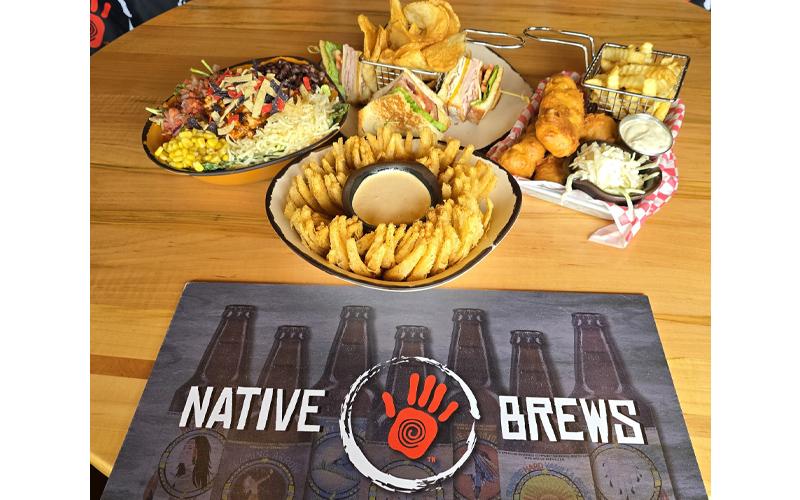 Submitted photo.  Native-Brews Tap &amp; Grill opens on Everett Street in Bryson City the first week of June.