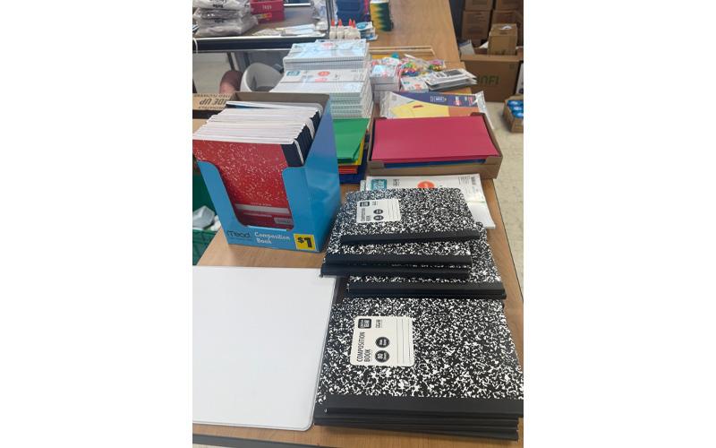Submitted photo.  Swain County Family Resource Center’s back-to-school drive kicks off in August. It will last throughout the duration of the school year.