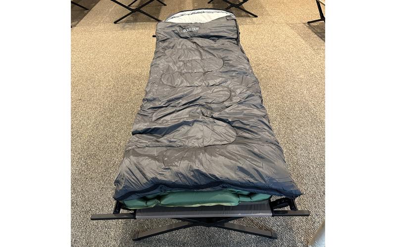 Photo submitted.  Up to 25 people at a time sleep in warm cots at The Grove Church in the winter of 2024. Volunteers are needed to run The Warming Shelter again this year.