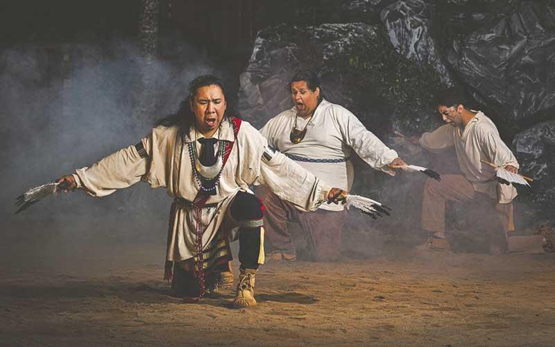 The 76th anniversary season of Unto These Hills opens on May 30 at the outdoor venue, Mountainside Theatre, in Cherokee.
