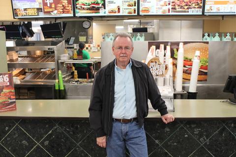 Mike Lackey owned and operated the Bryson City and Sylva Burger Kings for over 30 years. 