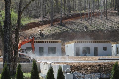 Construction at Bryson Village