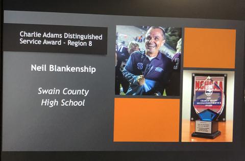 Neil Blankenship awarded