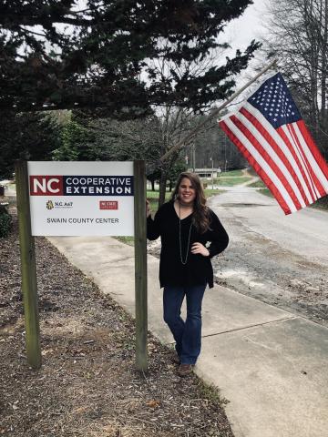 Submitted photo Kyla-Jo Farmer is the new 4-H Youth Development Agent at the Swain County Cooperative Extension Office