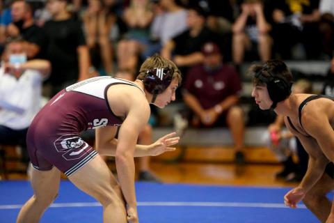 Maroon Devil Adam Cotterman placed fourth and is going to compete this weekend.
