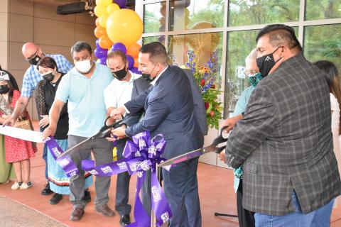 Ribbon cutting