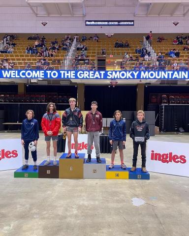 Swain’s Kale Stephenson places 2nd over the weekend.