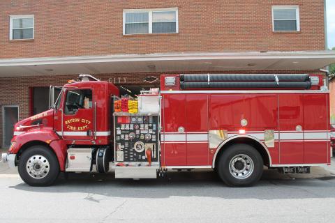 New fire truck