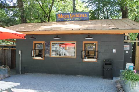 Moon Goddess Burgers & Shakes is in Deep Creek