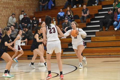 Maddie Spates led in scoring for the Lady Devils on Tuesday.Credit: Joanna McMahan