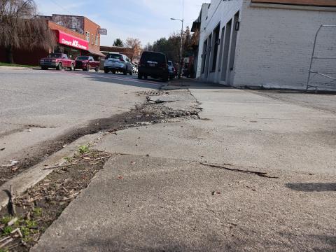 Bryson City is planning new sidewalks for Main Street from Veterans Boulevard to the square.