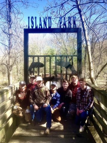 The following students helped with the welding project: Derek Arellano, Daniel Bowers, Enoch Franklin, Dawson Fuller, Randall Griggs, Dexter Kearns, Andy Ledford, Landon Stepp, Cayden Shuler, Lawson Woodard, and Zack Winchester.