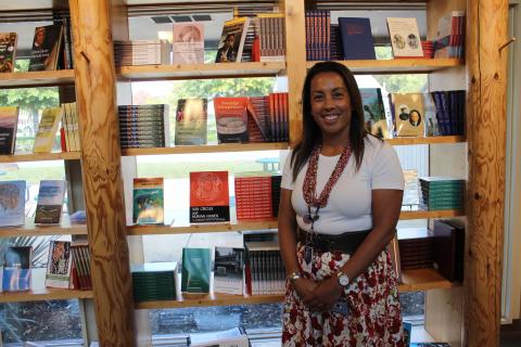 Shana Bushyhead Condill, executive director of the Museum of the Cherokee People, is excited about modernizing the museum to focus more on local interests in Cherokee.