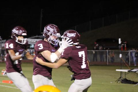 Swain Maroon Devils Varsity football team had a stand out season in 2022-2023. Under the leadership of Coach Sherman Holt, they defeated all the competition with the exception of the Robbinsville Black Knights.