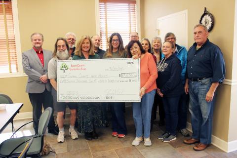 The United Gift Fund awarded a total of $57,635 raised over the last several months to local nonprofit agencies in need.