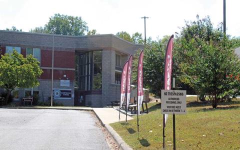 SMT file photo - Swain School System has been wanting to replace its current middle school for years. Challenges at the facility constructed in the 1950s include security and the HVAC system.