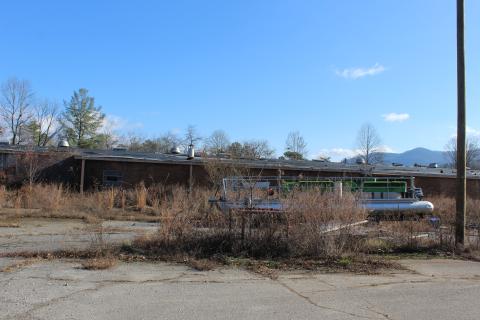 A building on the Black Hill Road property slated for a new middle school is supposed to be cleared by the previous land owner by the spring. 