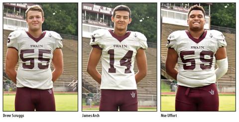 Drew Scruggs, James Arch and Nse Uffort were all-conference.