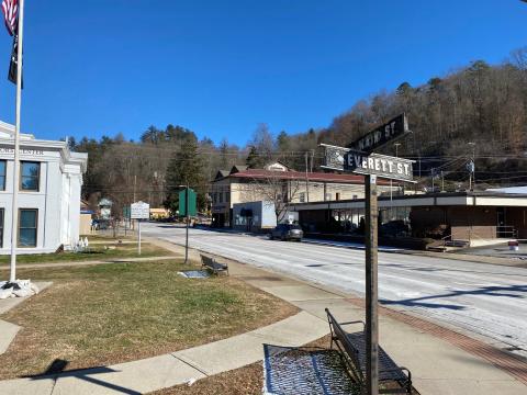 A section of Main Street, from town square to IGA, that has seen an increase in pedestrian traffic since Stonebrook Lodge opened is slated for pedestrian improvements.