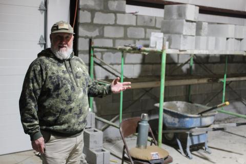 Jerry Bryan, Swain County animal services director, discussed the design for the shelter.