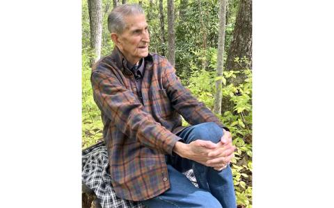 Submitted photo.  William “Bill” Loranzo Crawford,  Jackson County Genealogical Society co-founder, gears up to celebrate his 90th birthday with loved ones at Monteith Park Sunday, May 11. Among his many accomplishments, Crawford won WCU’s Mountain Heritage Award in 2019.
