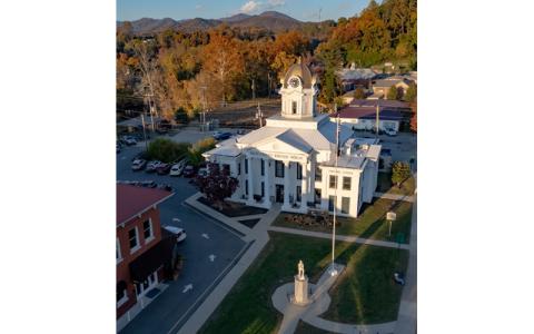Submitted photo. Shown is the Swain County Heritage Museum taken from last fall. 