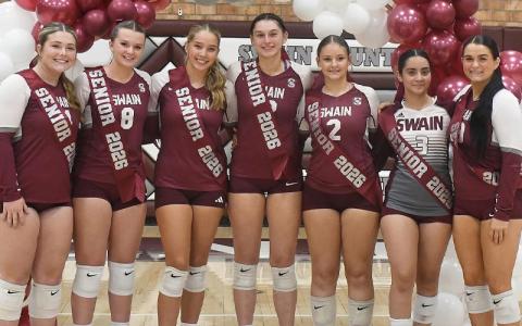 Submitted photos.  Left to right: Rylee Rawls, Kennedy Anthony, Kinsley Hyatt, Carley Teesateskie, Molleigh Woodard, Ashly Huertas Acosta, Haley Teesateskie.