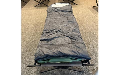 Photo submitted.  Up to 25 people at a time sleep in warm cots at The Grove Church in the winter of 2024. Volunteers are needed to run The Warming Shelter again this year. 