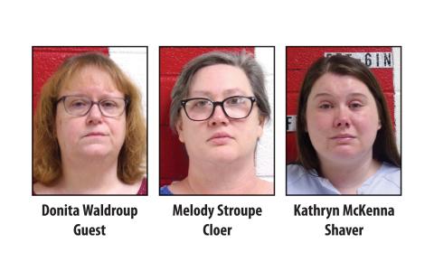 Three arrested at East Swain. 