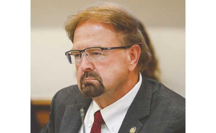 Nell Redmond/AP Photo - Rep. Chuck Edwards, R-N.C, listens to testimony as the House Judiciary Subcommittee on Oversight holds a field hearing on Sept. 29, 2025 in Charlotte, N.C.