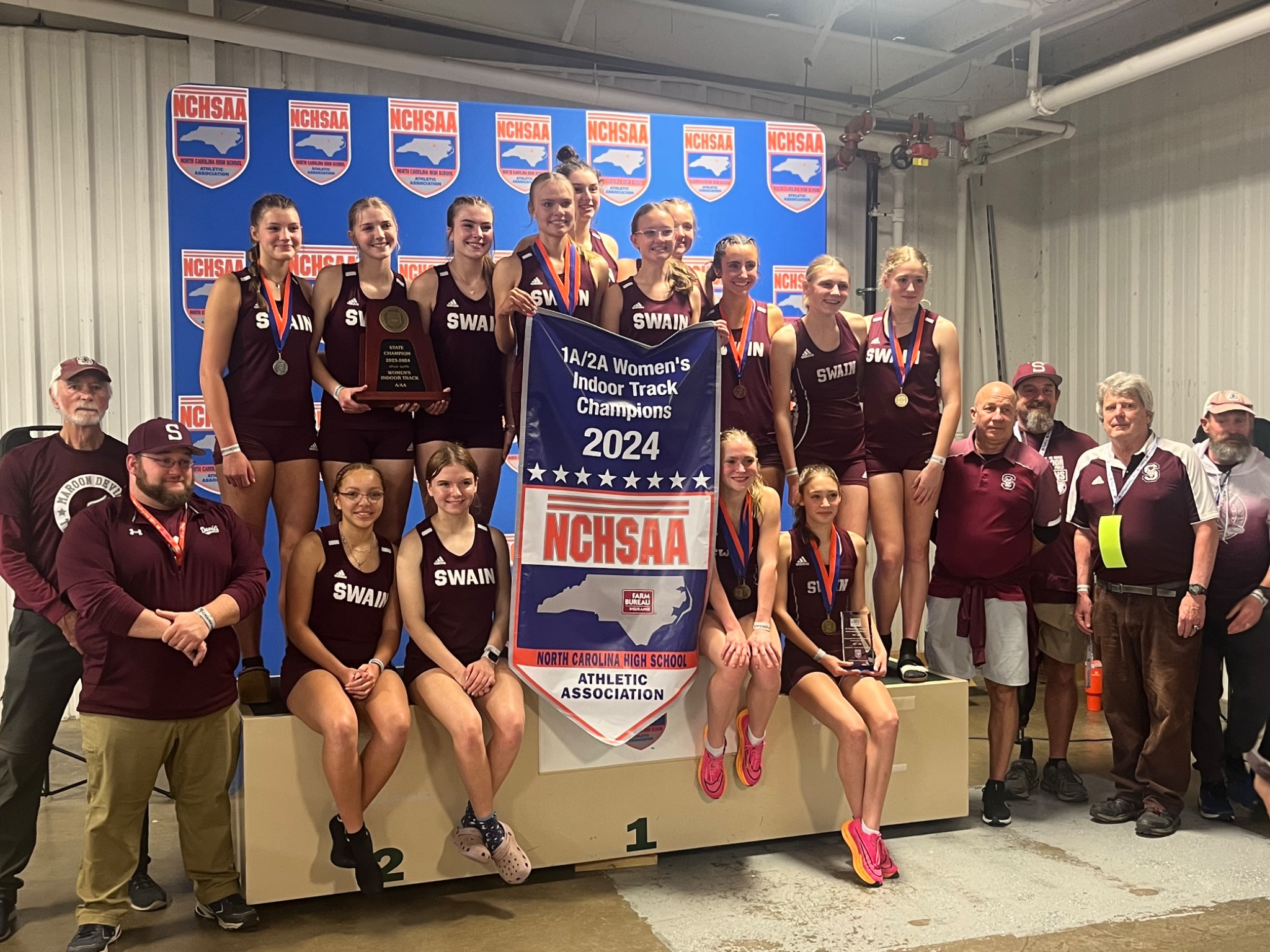 The Swain County High Lady Devils indoor track team earned the championship 1A/2A NCHSAA title this past weekend.