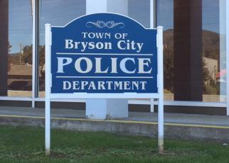 Bryson City Police Department sign