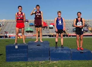 Swain Maroon Devil Ryan Jenkins was the state champion in the 3200 meter run