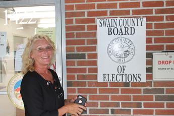 Swain County Board of Elections Director Joanie Weeks is retiring after 37 years. 