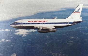  Piedmont Airlines  jet that Gary Boyer flew 