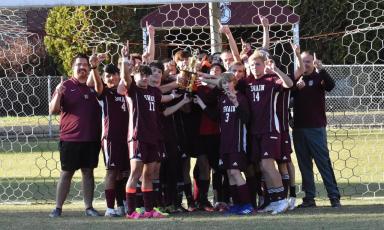 Swain County’s Maroon Devils soccer team were named the Smoky Mountain Conference Champions. The team made it to the third round in the playoff games. 