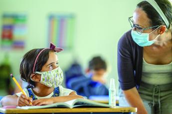 On Monday, masks will become optional at Swain Schools