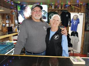 Angry Elk Brewing owners Greg and Sharon Wasik are glad their brewery has been gaining popularity in the area outside Cherokee.