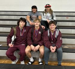 Swain Maroon Devils Matt Ferguson, Lucas Sutton, Owen Craig, Clay Seagle and Kale Stephenson are all state qualifiers headed to the NCHSAA individual wrestling tournament this weekend.
