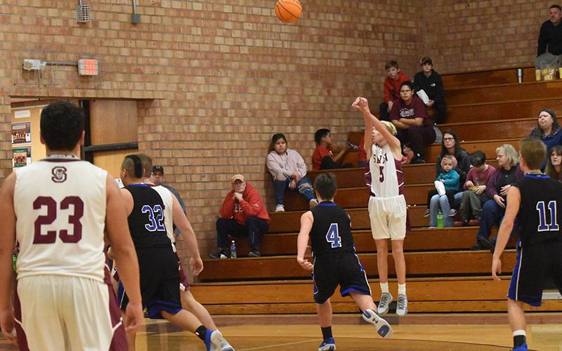 Swain County High School junior varsity men’s basketball team is 2-2 overall. The team won Monday’s home game against Smoky Mountain by a score of 55-53. The team traveled to Highlands last night after press time. The Maroon Devils varsity dropped the game 80-58.