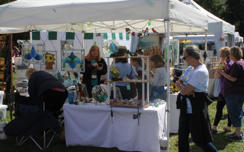More than 130 food and craft vendors were at the festival. 