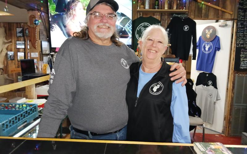 Angry Elk Brewing owners Greg and Sharon Wasik are glad their brewery has been gaining popularity in the area outside Cherokee.