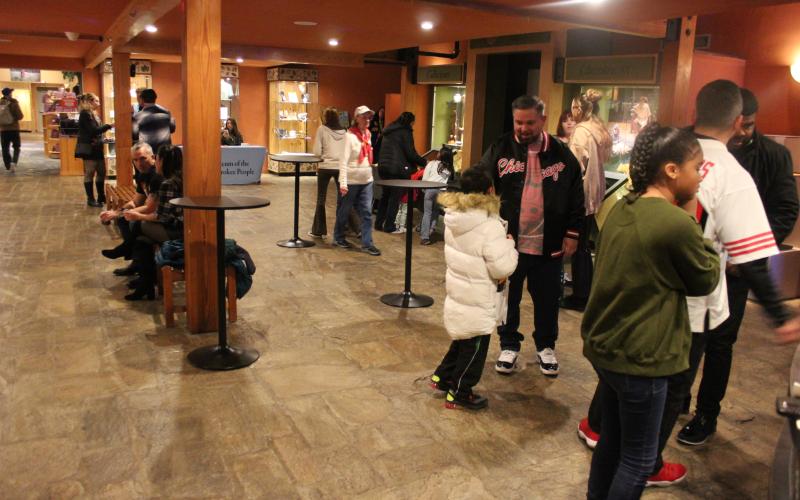 A 1990s-themed celebration was held at The Museum of the Cherokee People this past Friday night to honor the retirement of the current permanent exhibit.